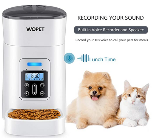 Alimentador automático para Perros y gatos